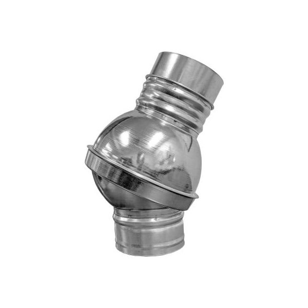 Us Duct US Duct Clamp Together Ball Joints, 10" Diameter, Galvanized RBJ10.G - main